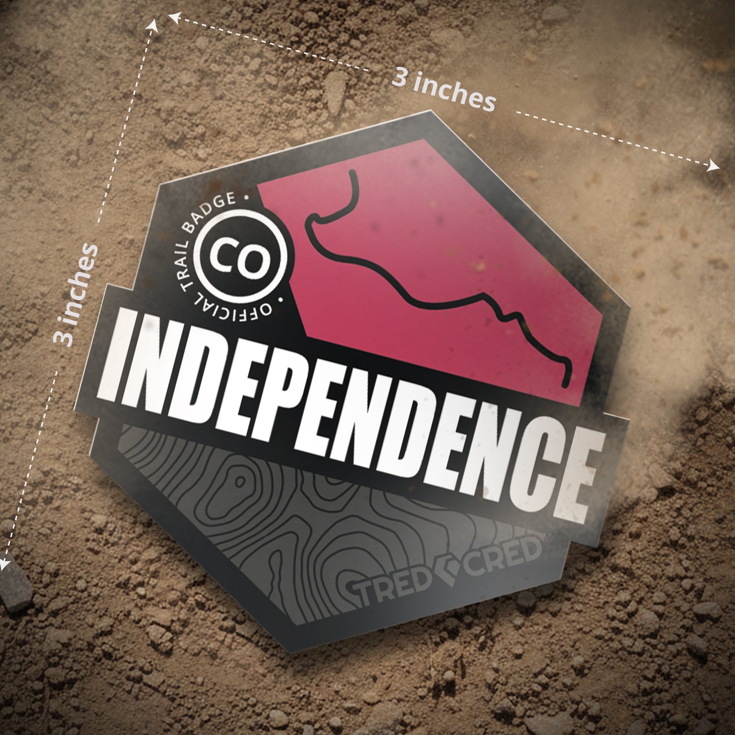 Sticker: Independence