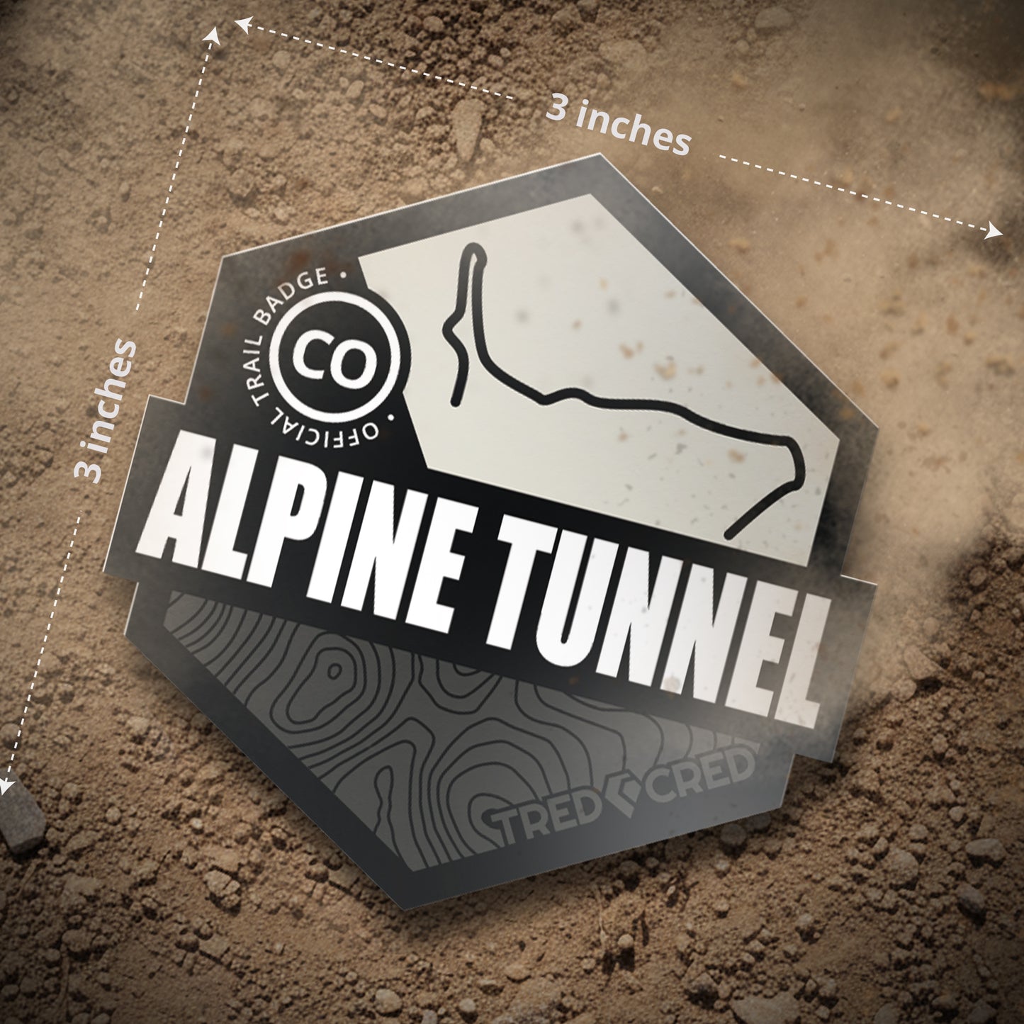 Sticker: Alpine Tunnel