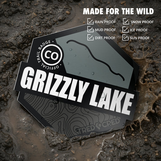 Sticker: Grizzly Lake