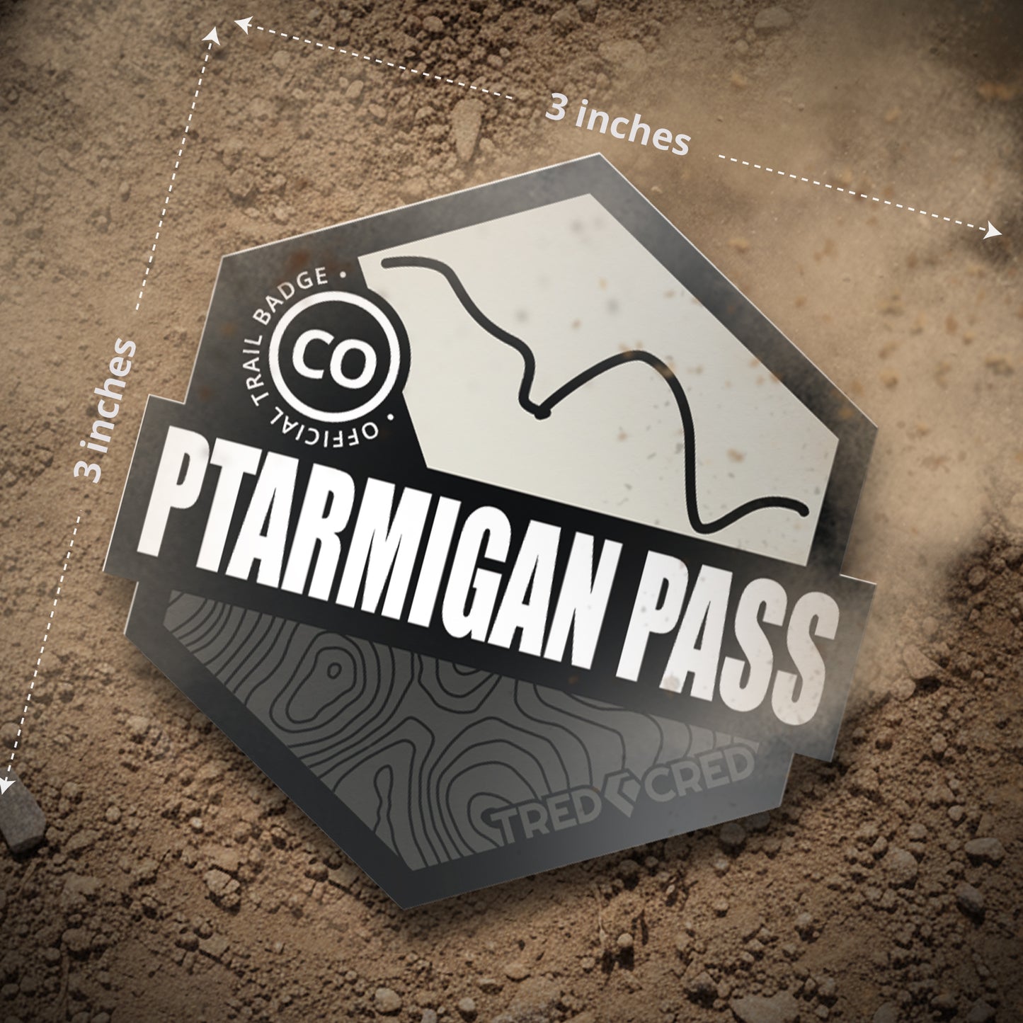 Sticker: Ptarmigan Pass