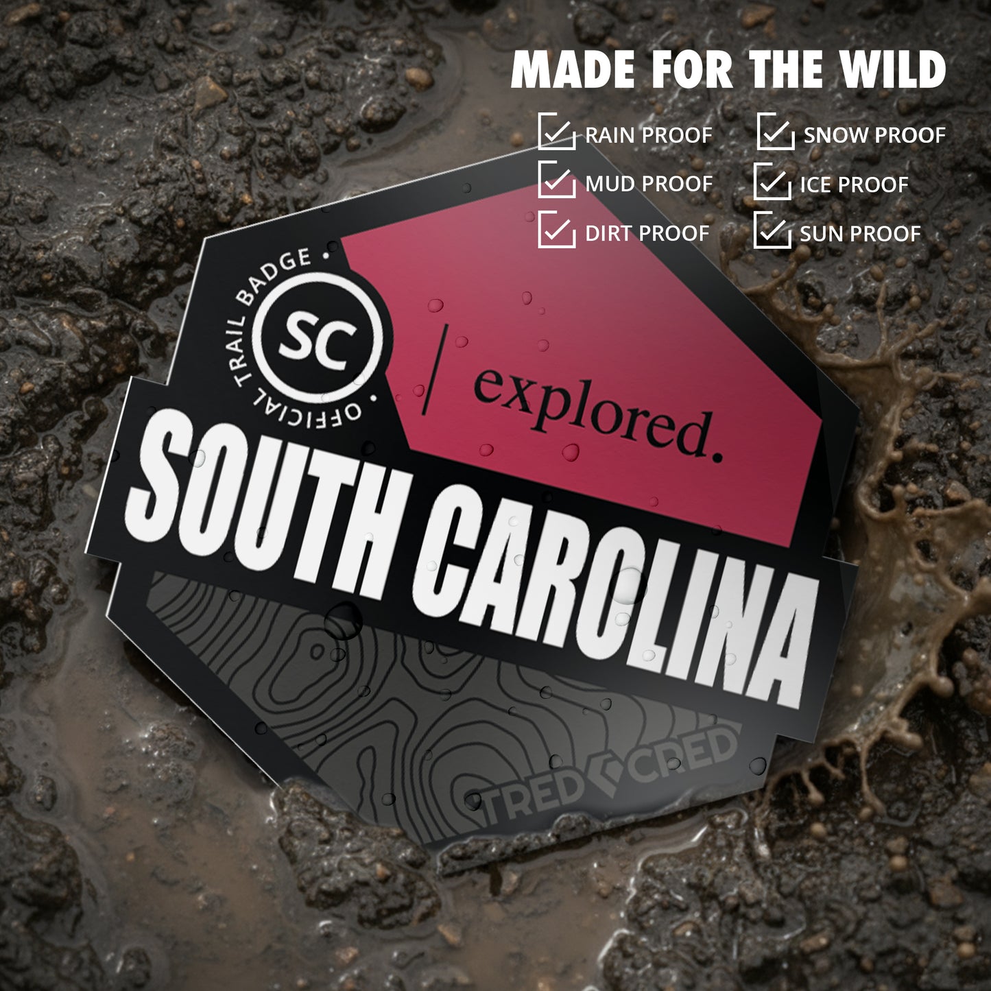 Sticker: South Carolina