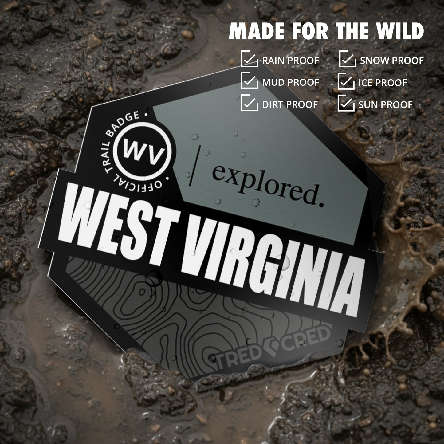Sticker: West Virginia