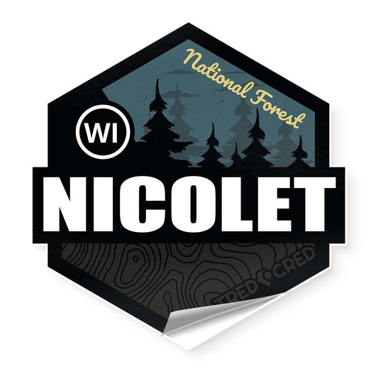 Sticker: Nicolet National Forest