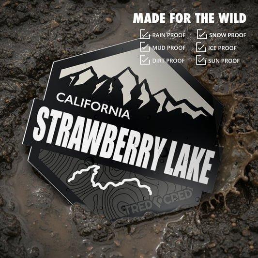 Sticker: Strawberry Lake