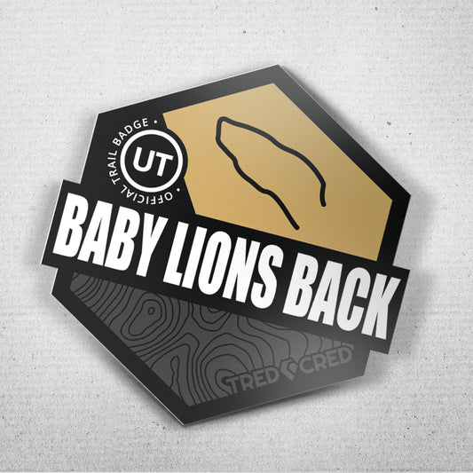 Sticker: Baby Lions Back