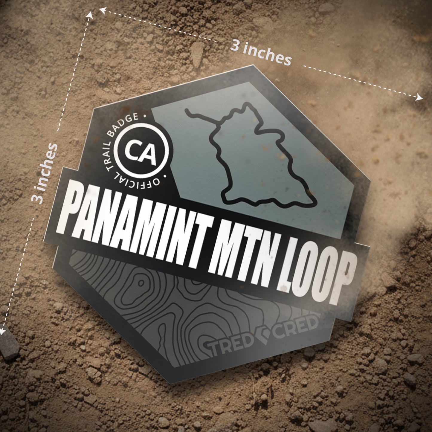 Sticker: Panamint Mountain Loop