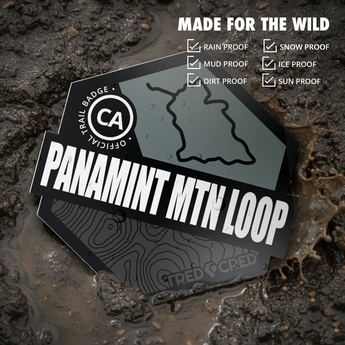 Sticker: Panamint Mountain Loop