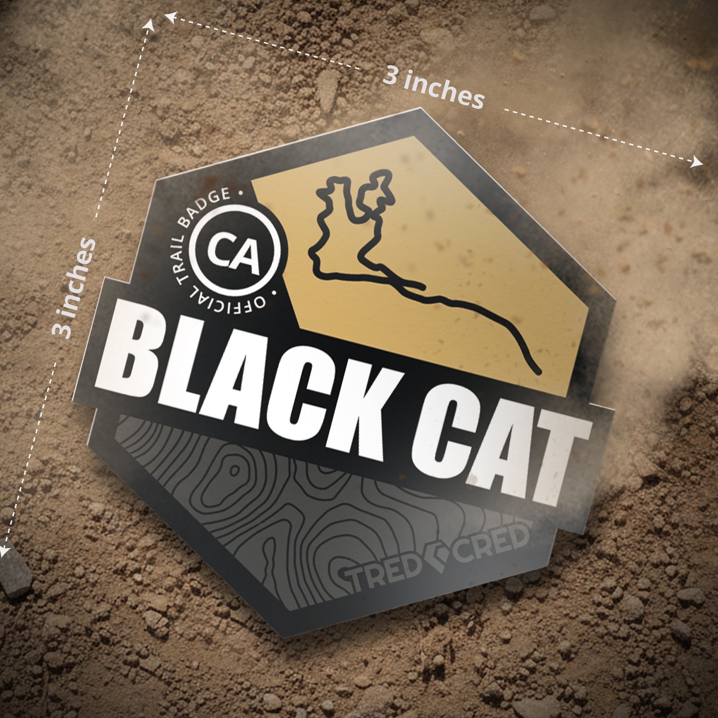 Sticker: Black Cat