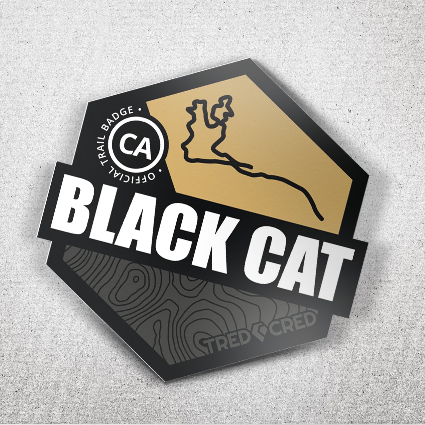 Sticker: Black Cat