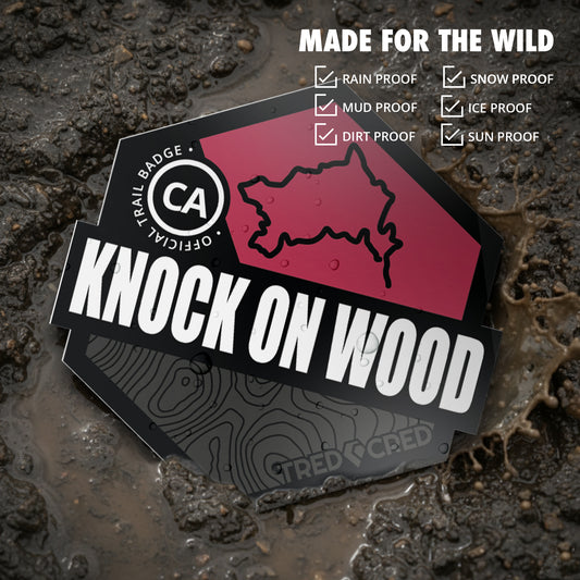 Sticker: Knock On Wood