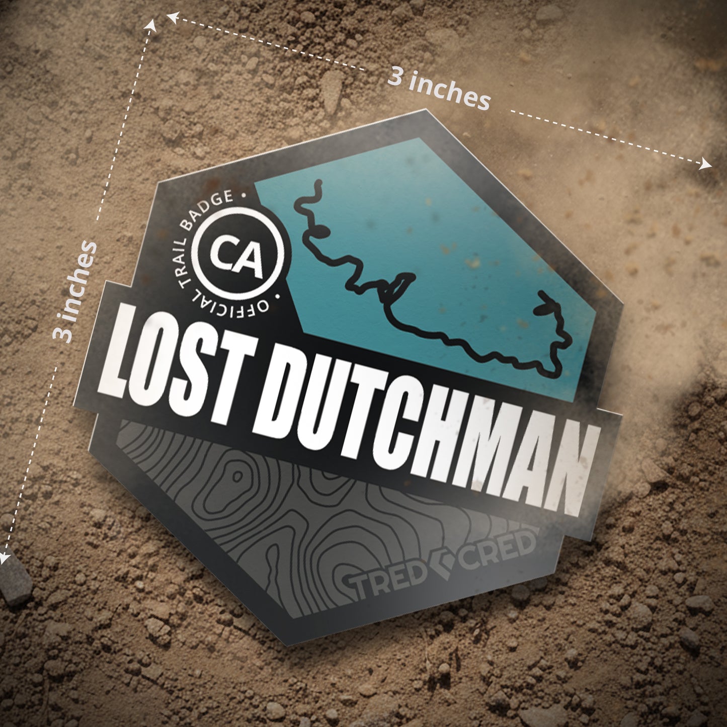Sticker: Lost Dutchman