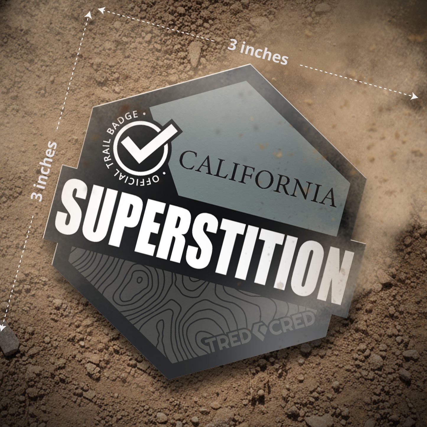 Sticker: Superstition