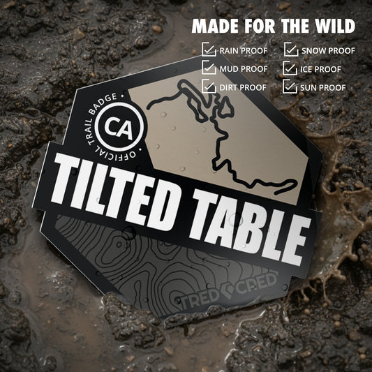 Sticker: Tilted Table