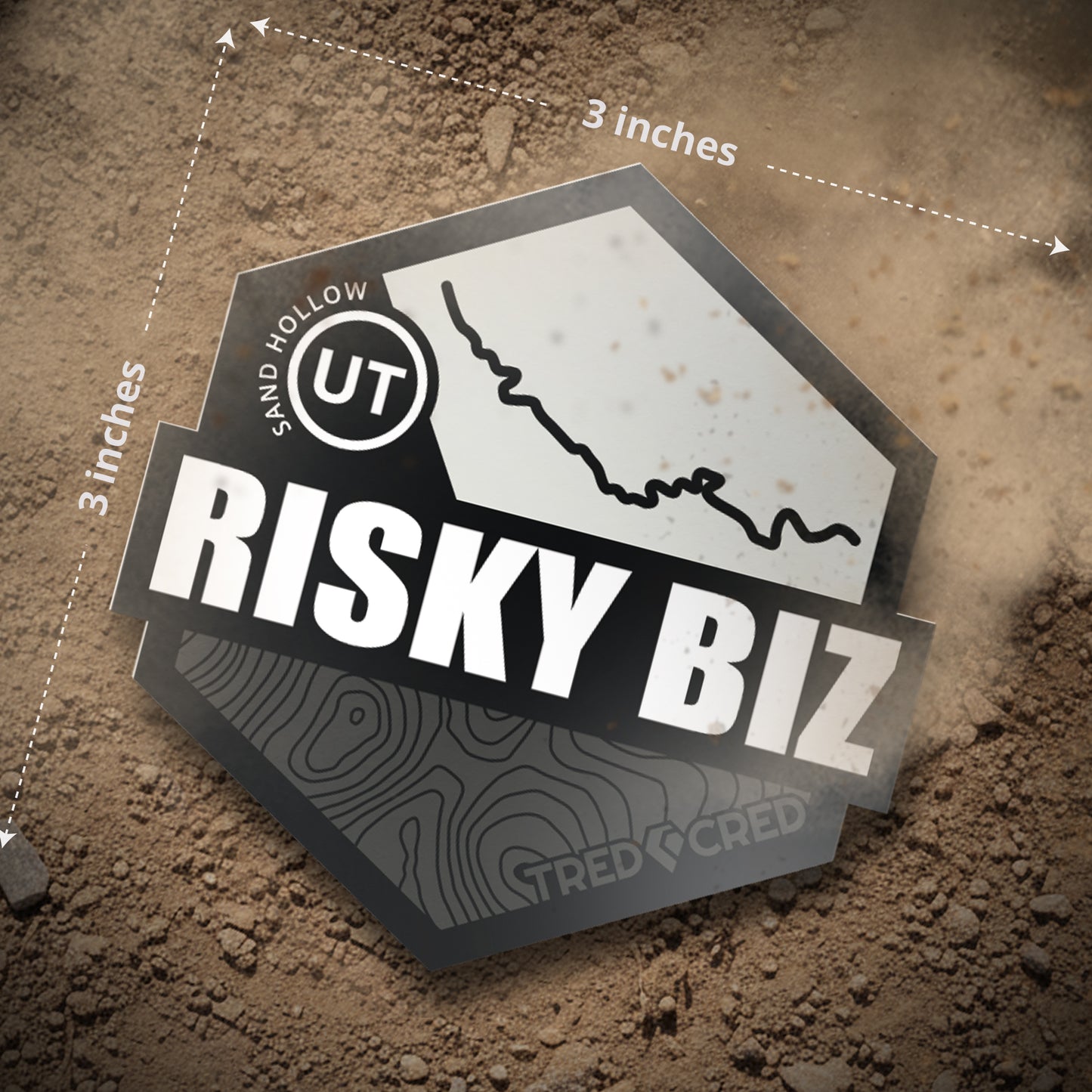 Sticker: Risky Biz
