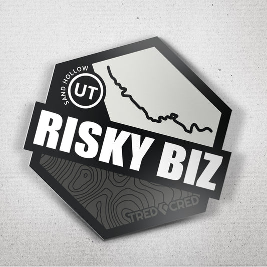 Sticker: Risky Biz
