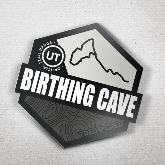 Sticker: Birthing Cave Behind the Reservoir