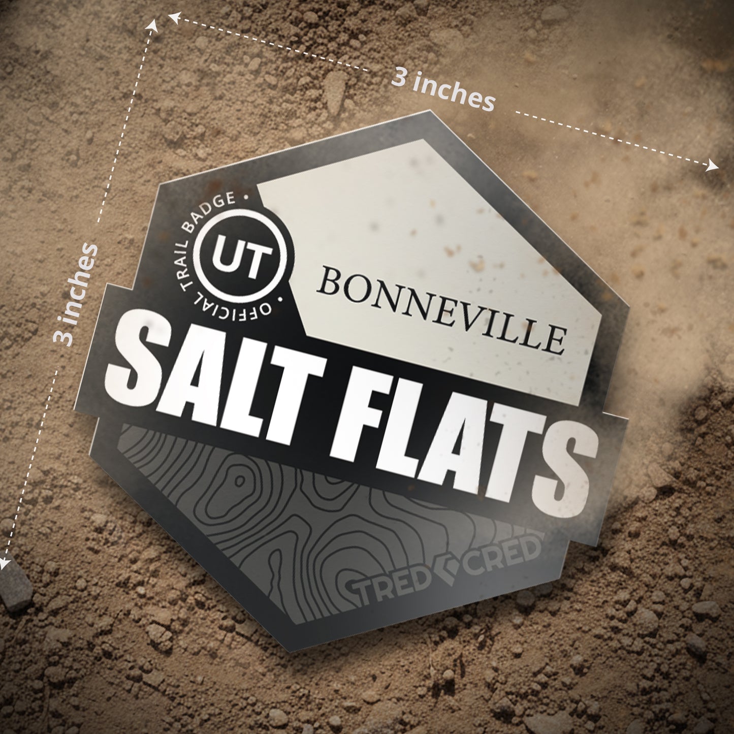Sticker: Bonneville Salt Flats