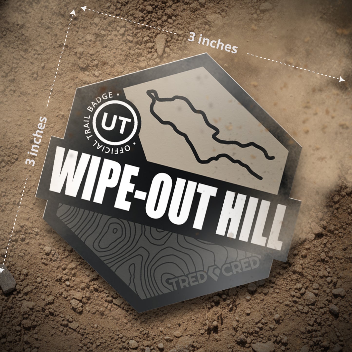 Sticker: Wipe-Out Hill