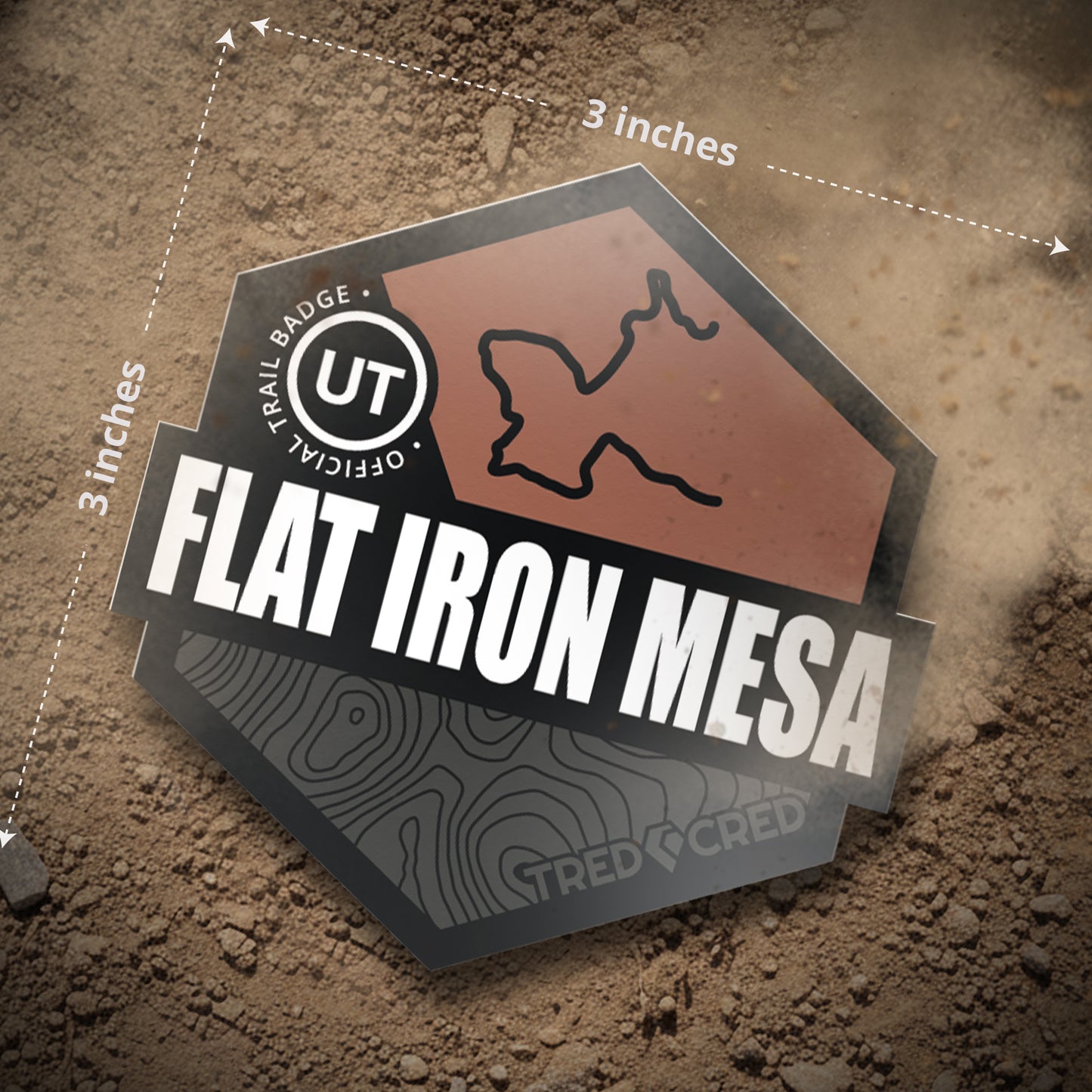 Sticker: Flat Iron Mesa