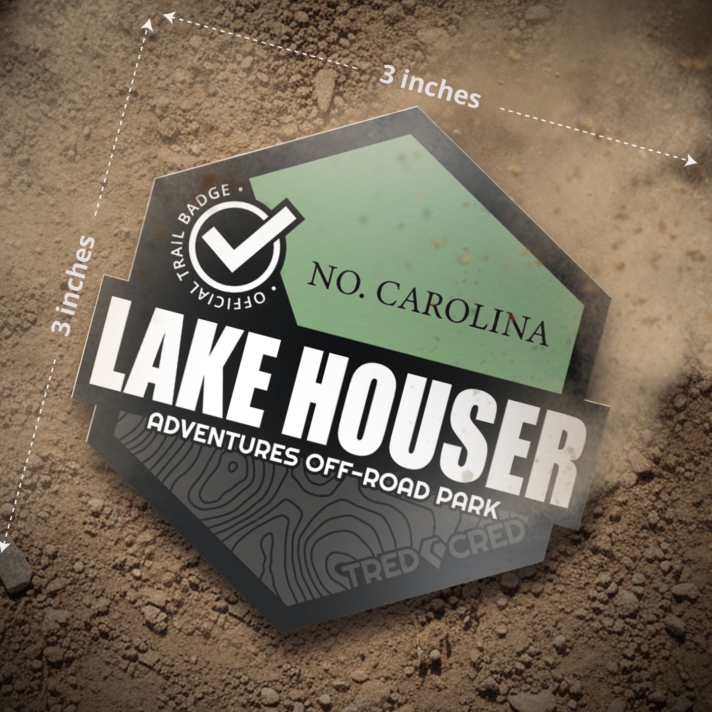 Sticker: Lake Houser Adventures Off-Road
