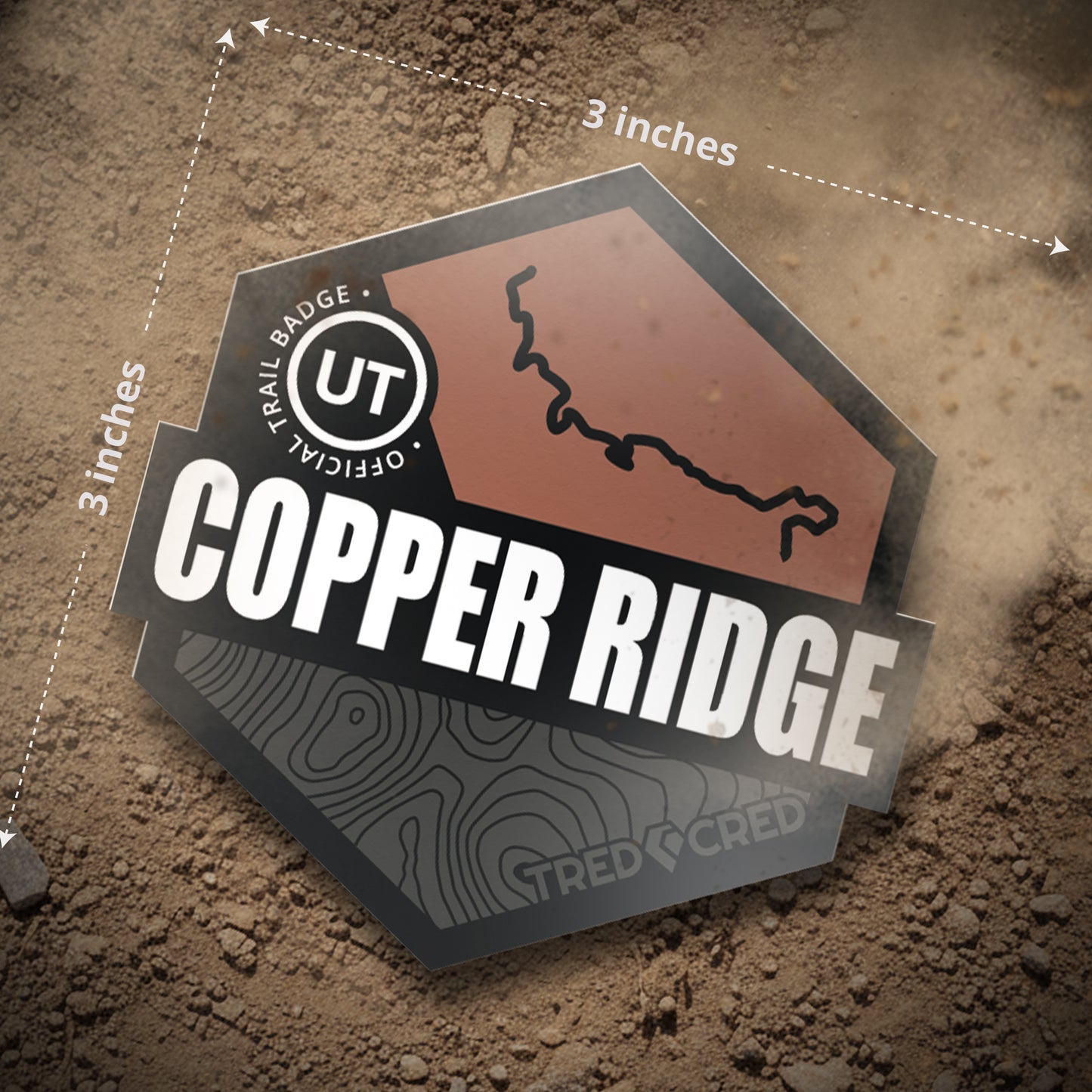 Sticker: Copper Ridge