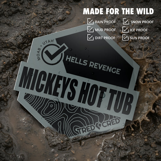 Sticker: Mickeys Hot tub