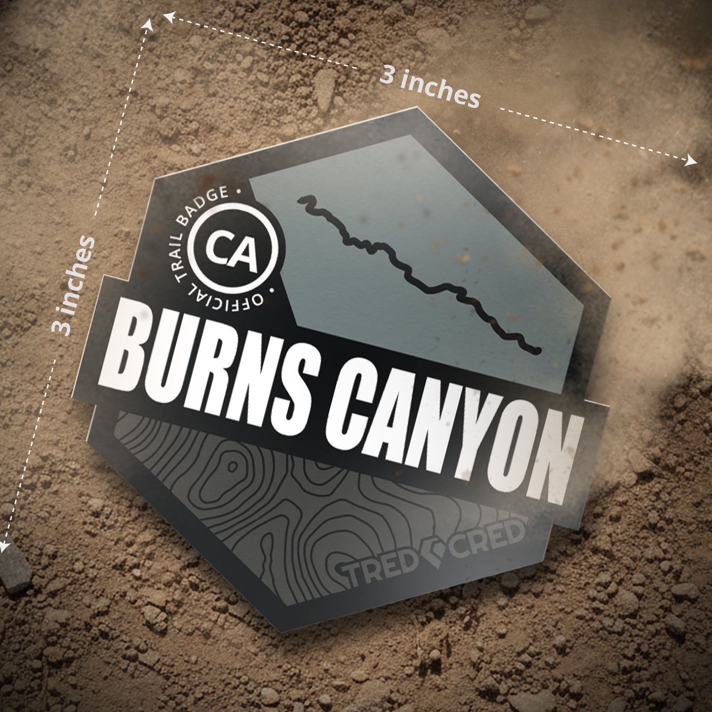 Sticker: Burns Canyon