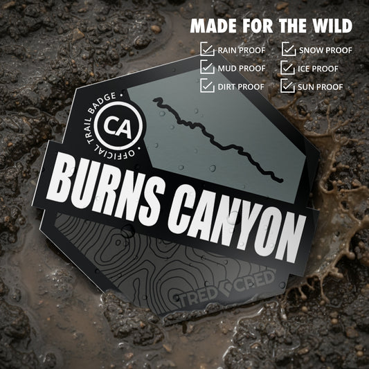 Sticker: Burns Canyon