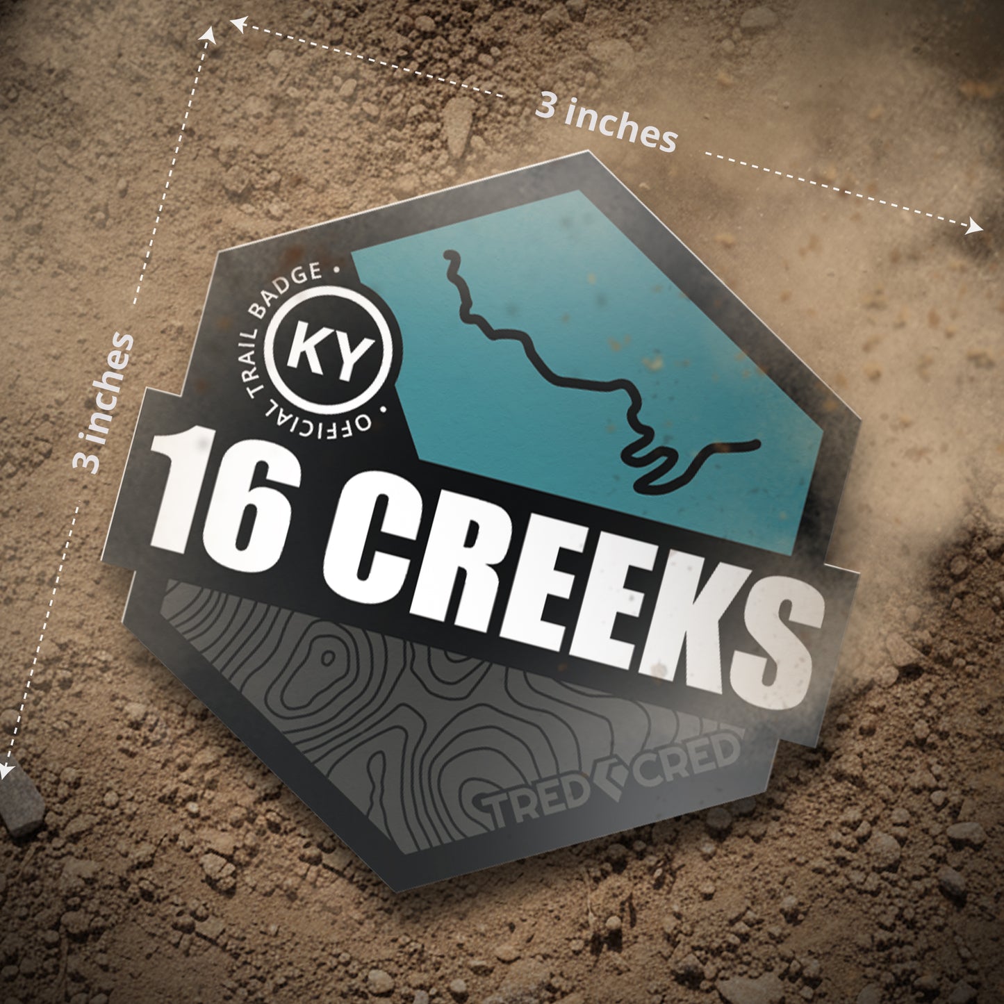 Sticker: 16 Creeks