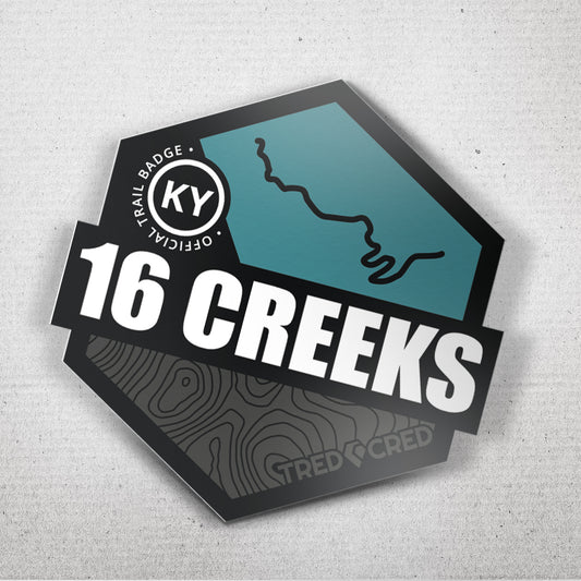 Sticker: 16 Creeks