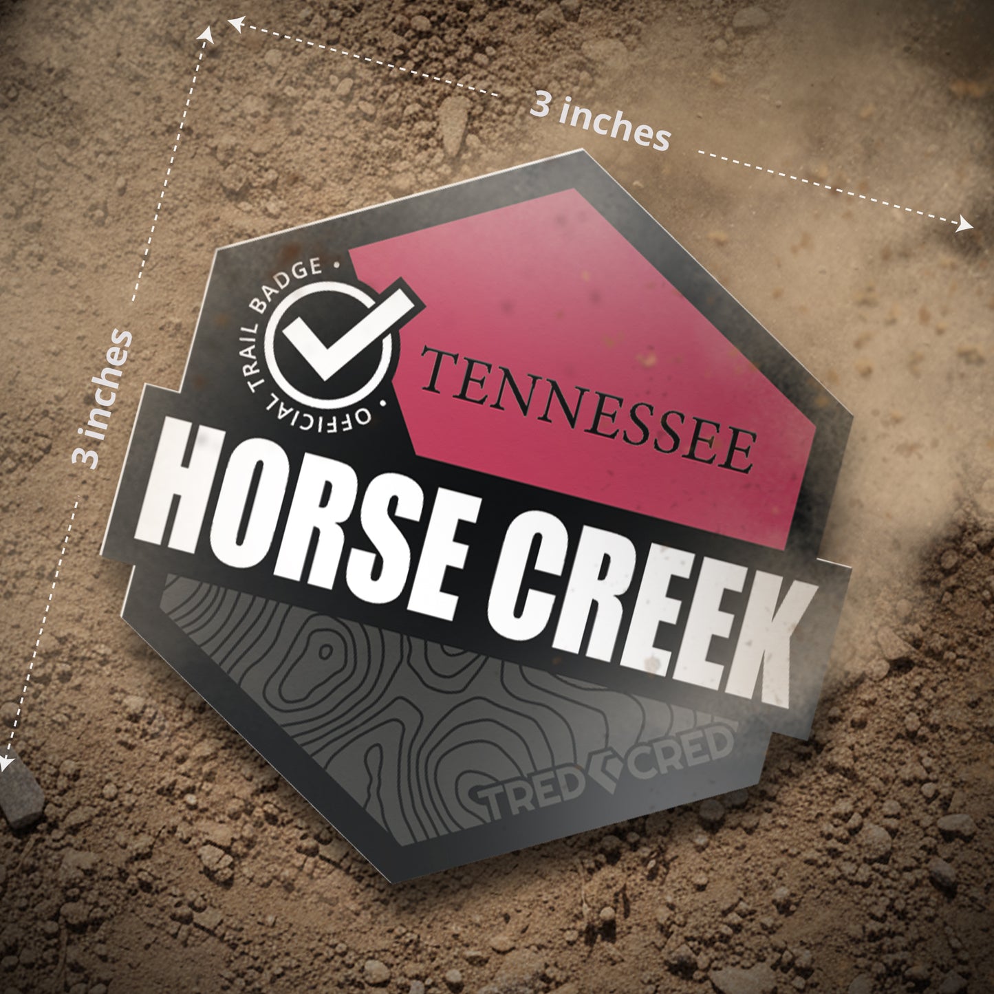 Sticker: Horse Creek