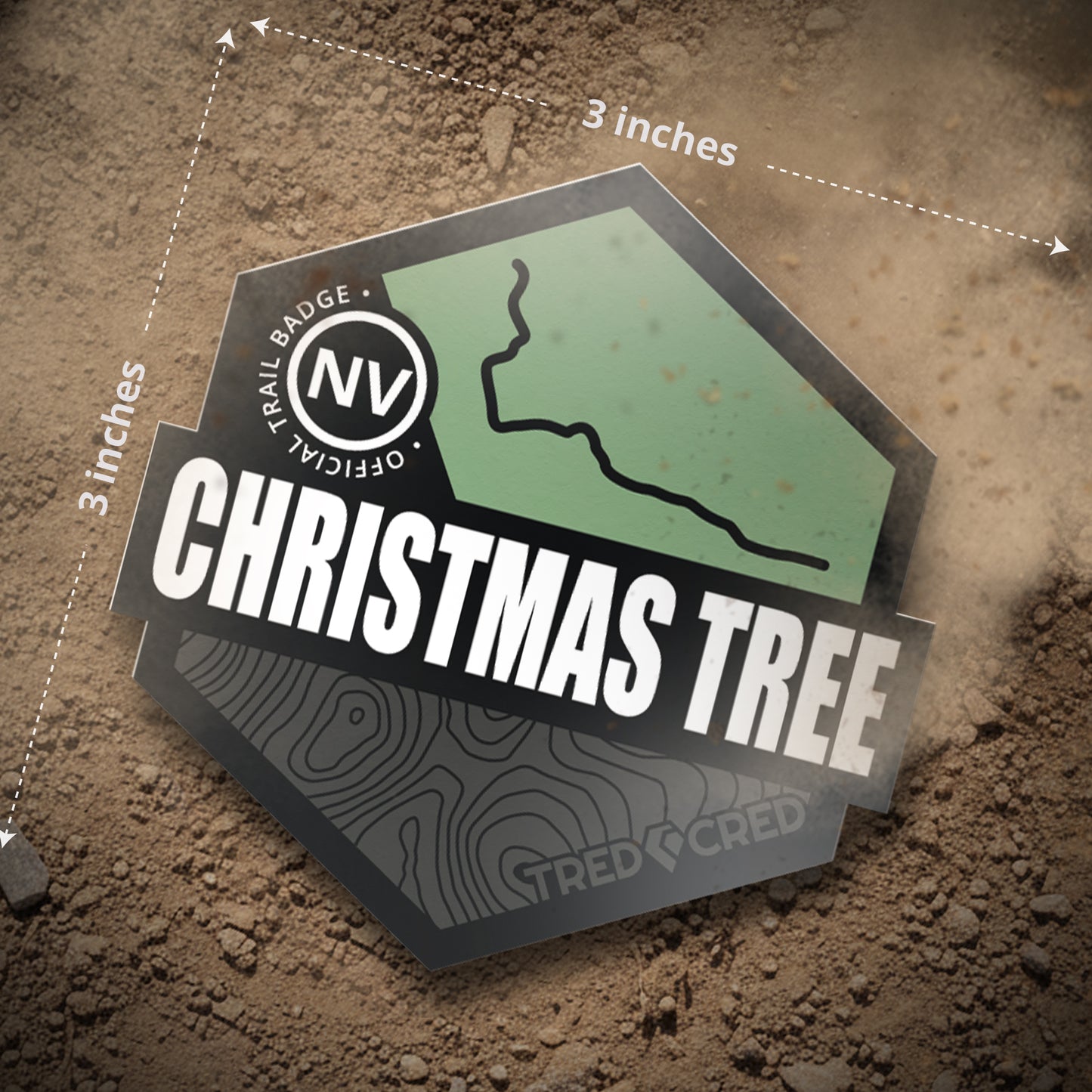 Sticker: Christmas Tree Pass