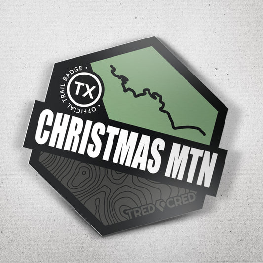 Sticker: Christmas Mountain