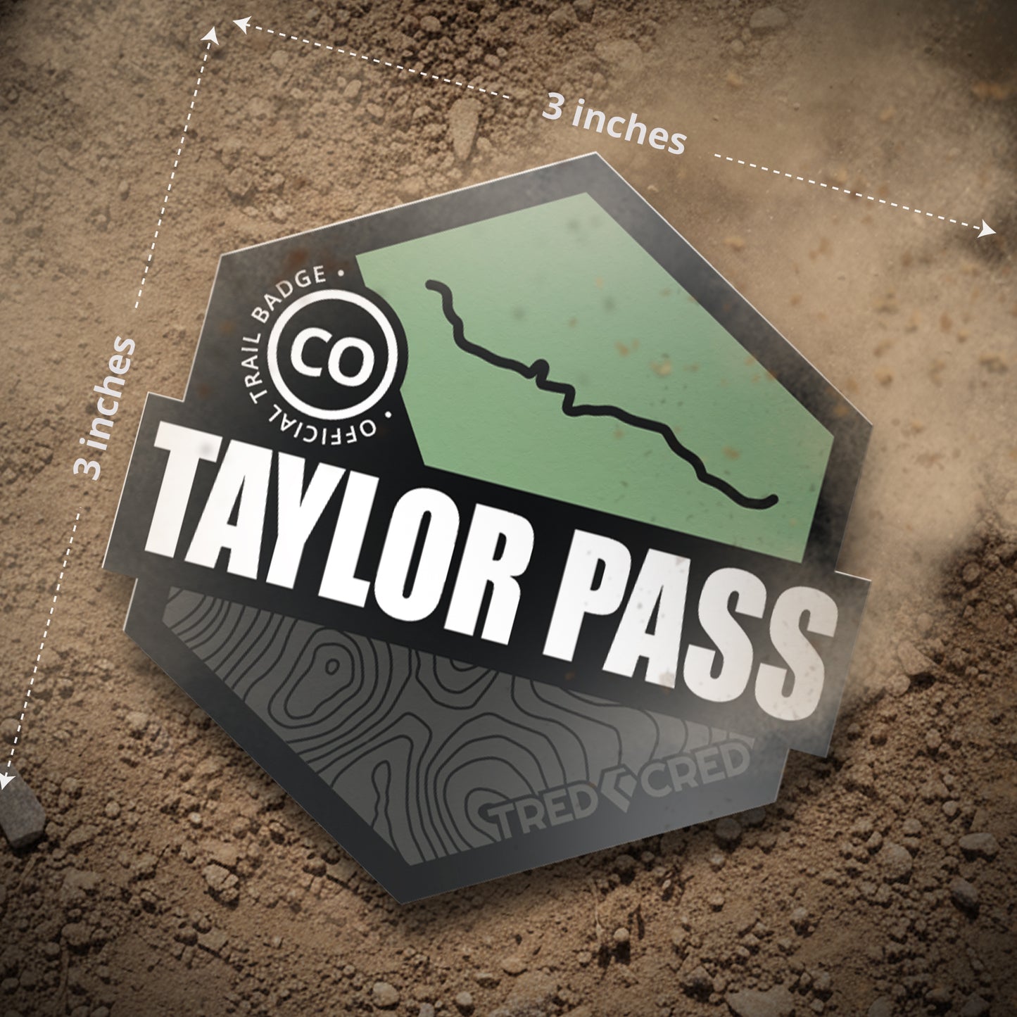 Sticker: Taylor Pass