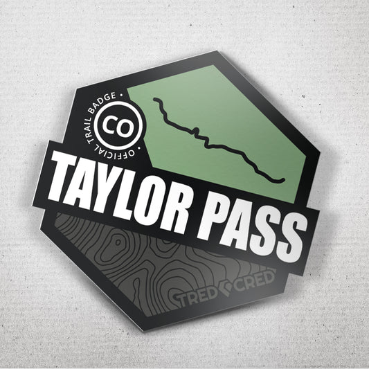 Sticker: Taylor Pass