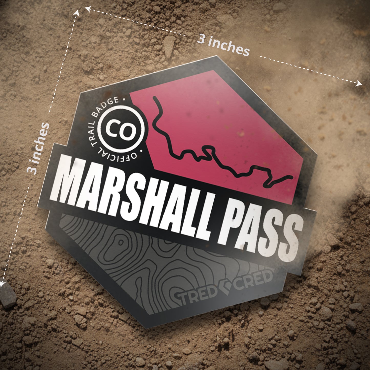 Sticker: Marshall Pass