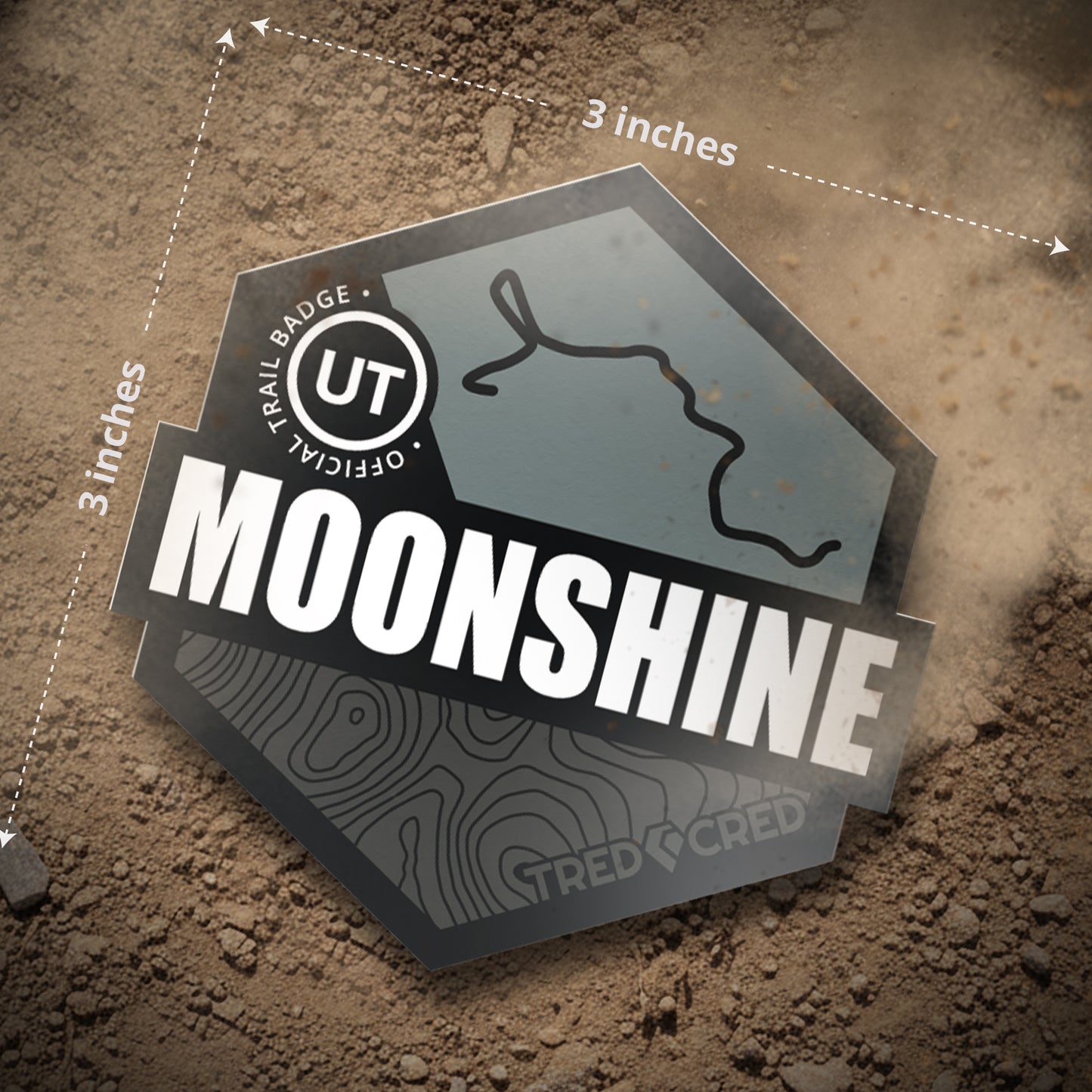 Sticker: Moonshine Wash