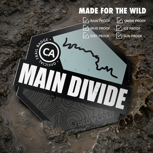 Sticker: Main Divide