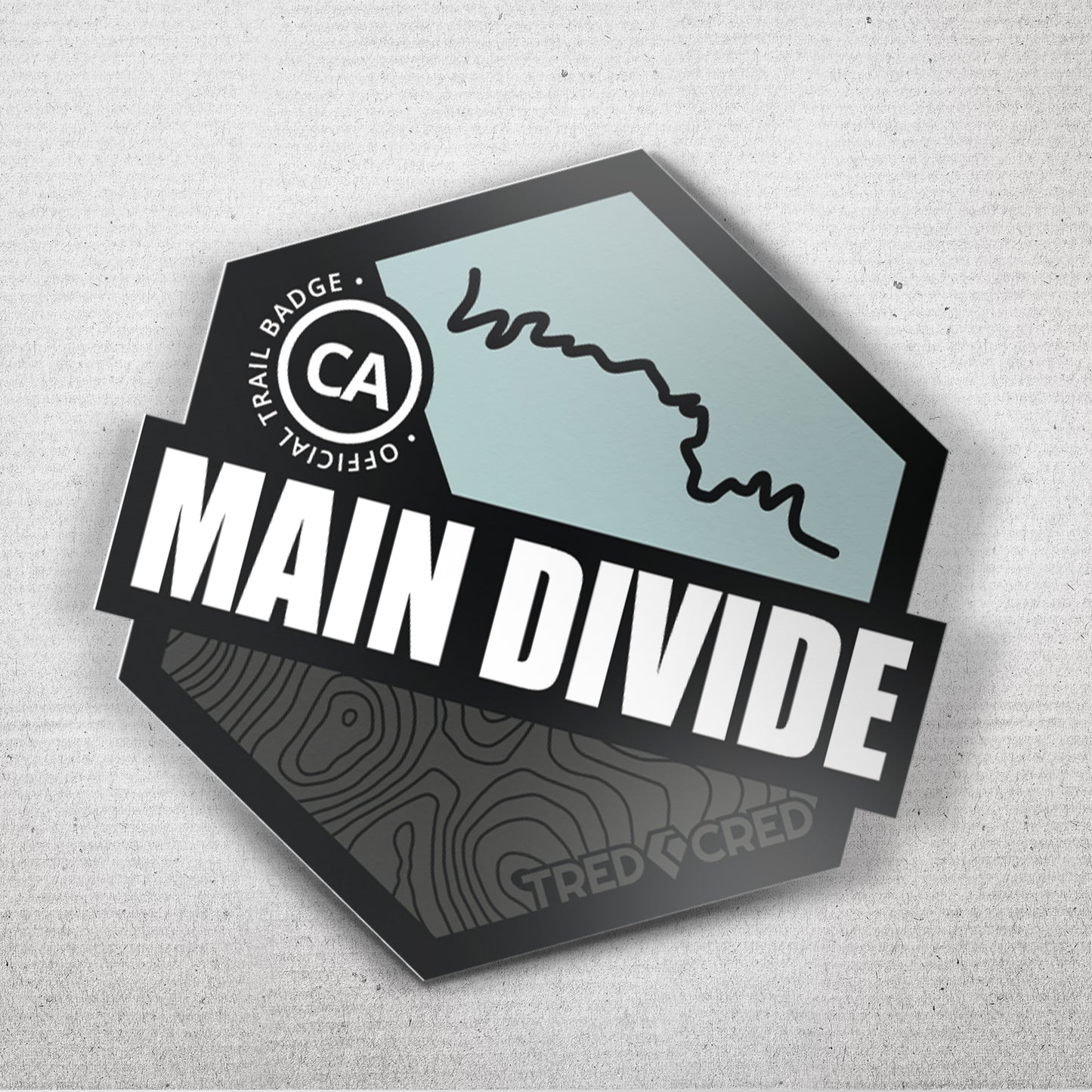Sticker: Main Divide