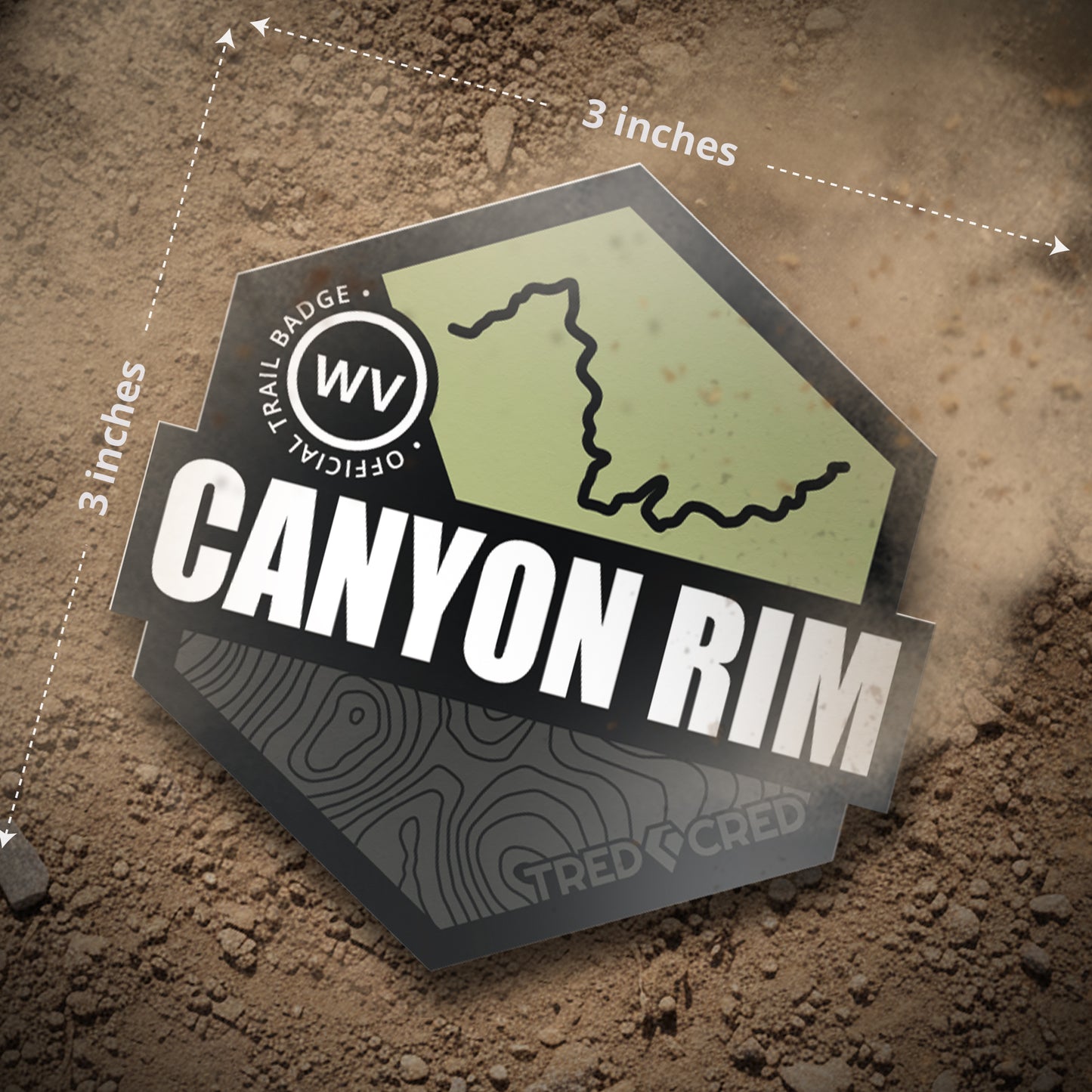 Sticker: Canyon Rim