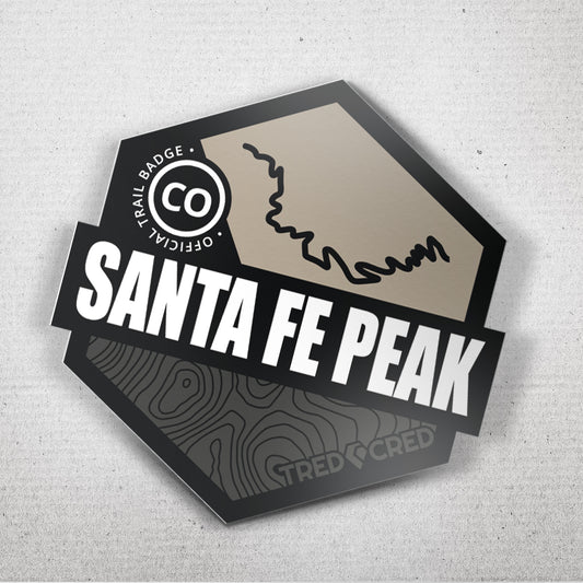 Sticker: Santa Fe Peak