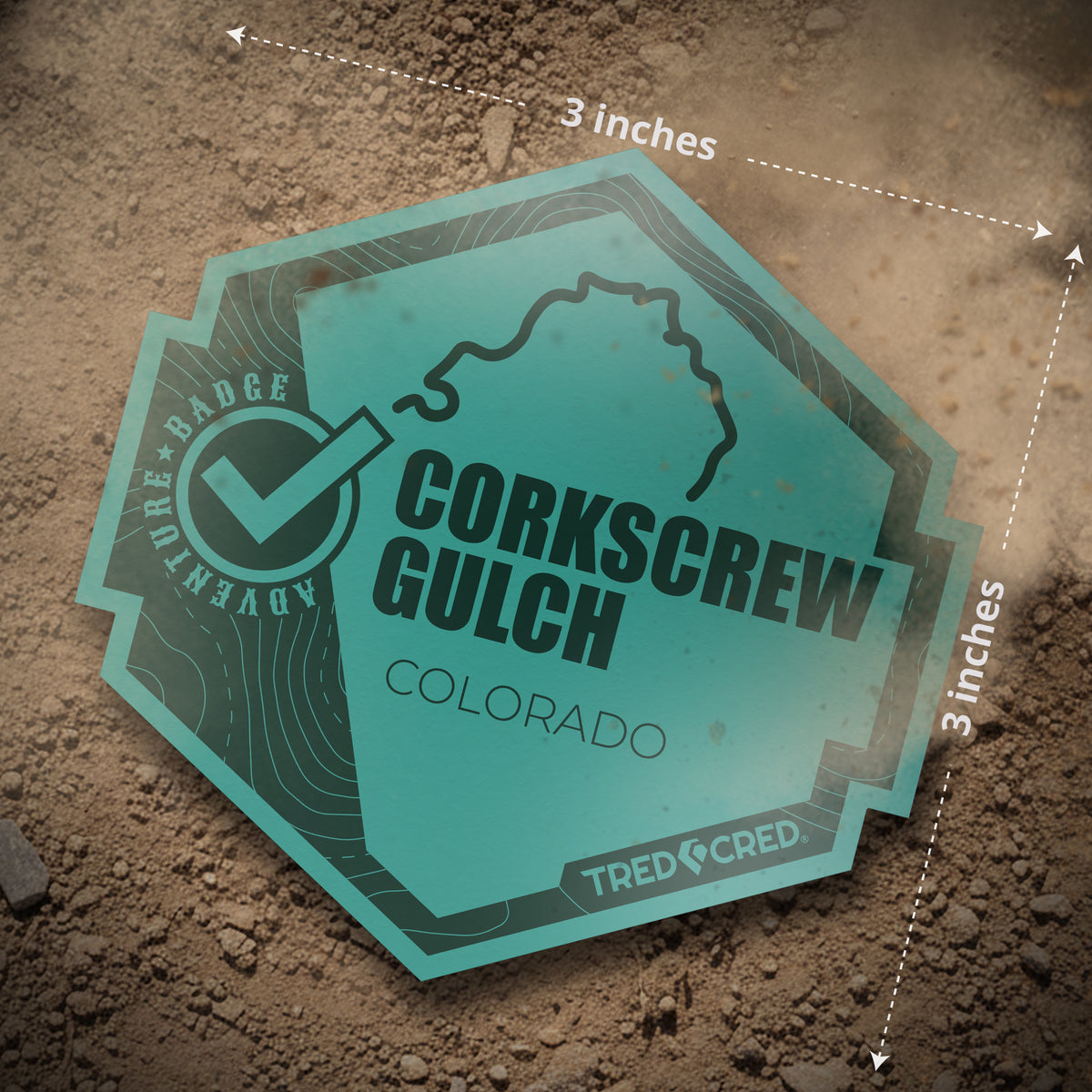 Sticker: Corkscrew Gulch