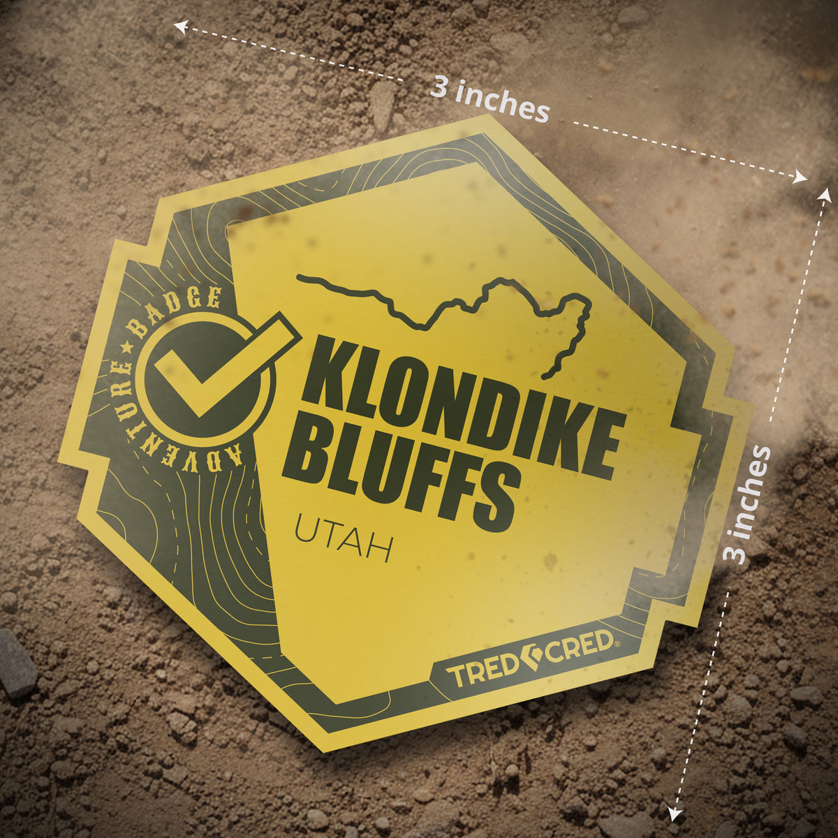 Sticker: Klondike Bluffs