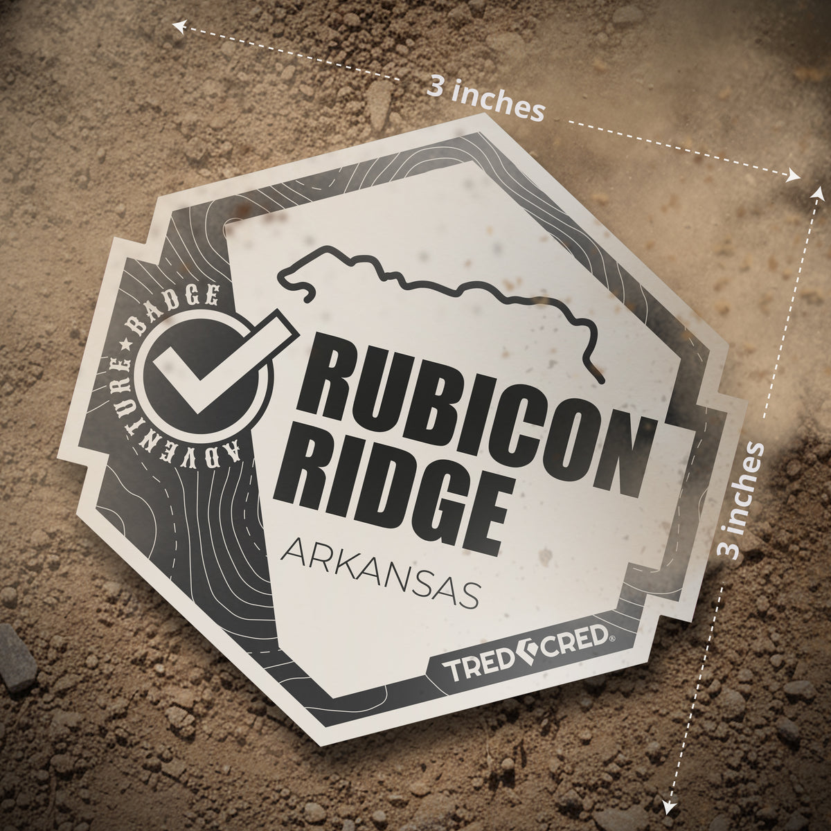 Sticker: Rubicon Ridge