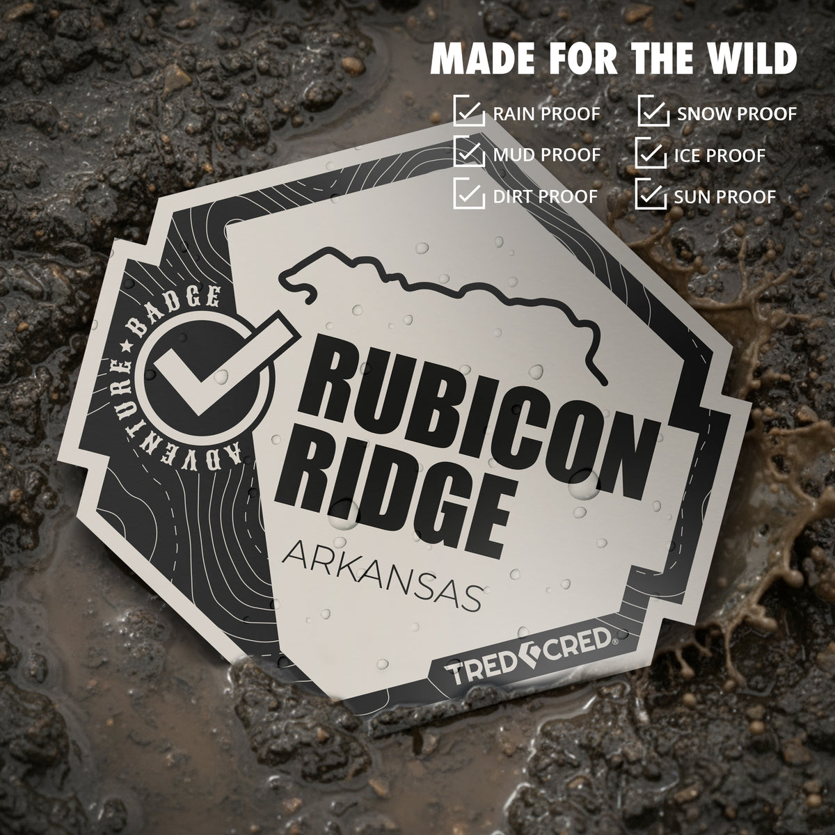 Sticker: Rubicon Ridge