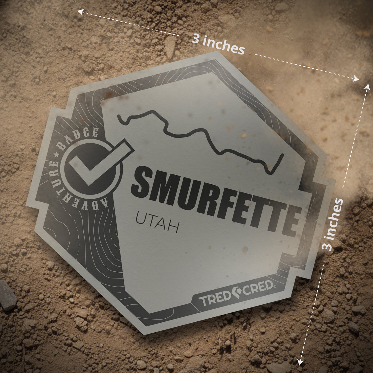 Sticker: Smurfette