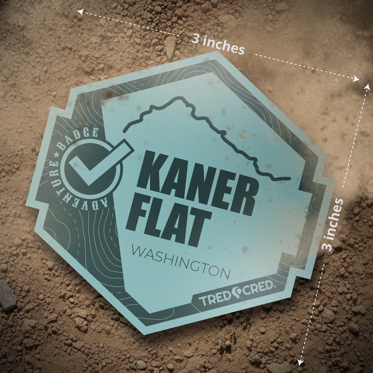 Sticker: Kaner Flat