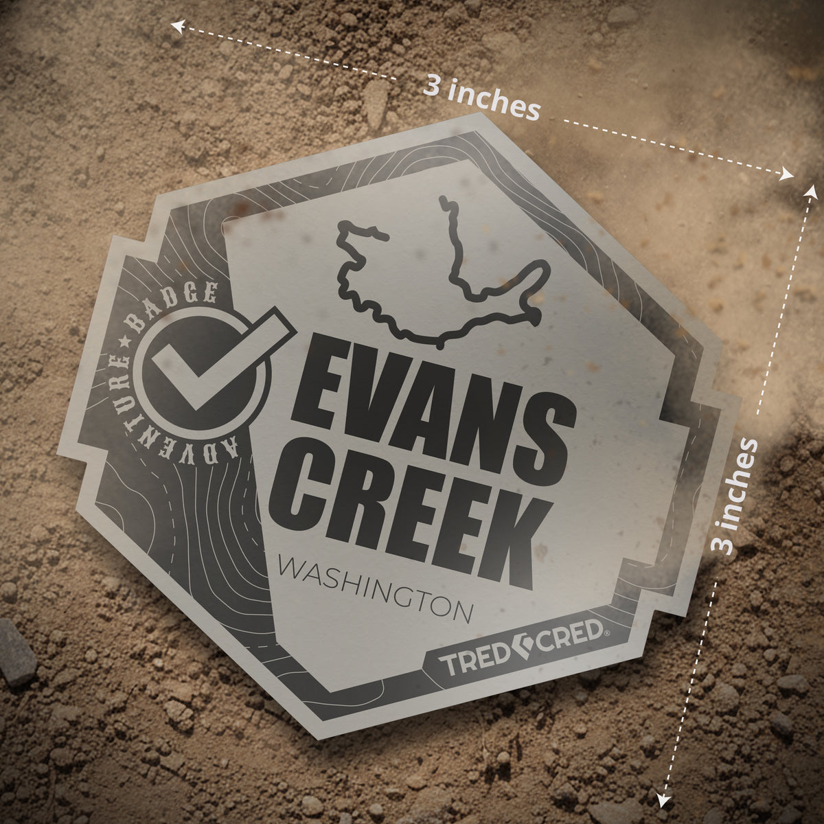 Sticker: Evans Creek