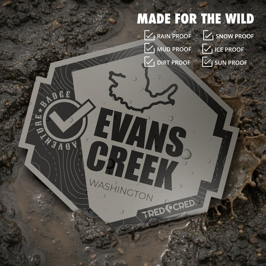 Sticker: Evans Creek