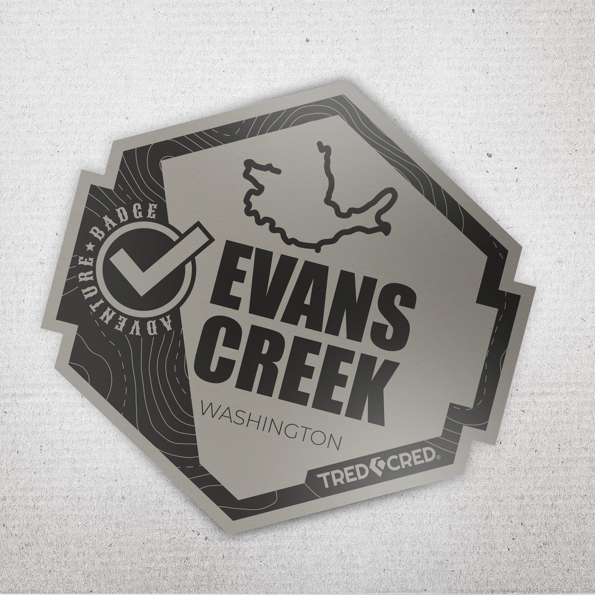Sticker: Evans Creek